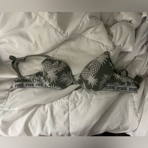 Victoria Secret Pink Tropical Pattern Bra